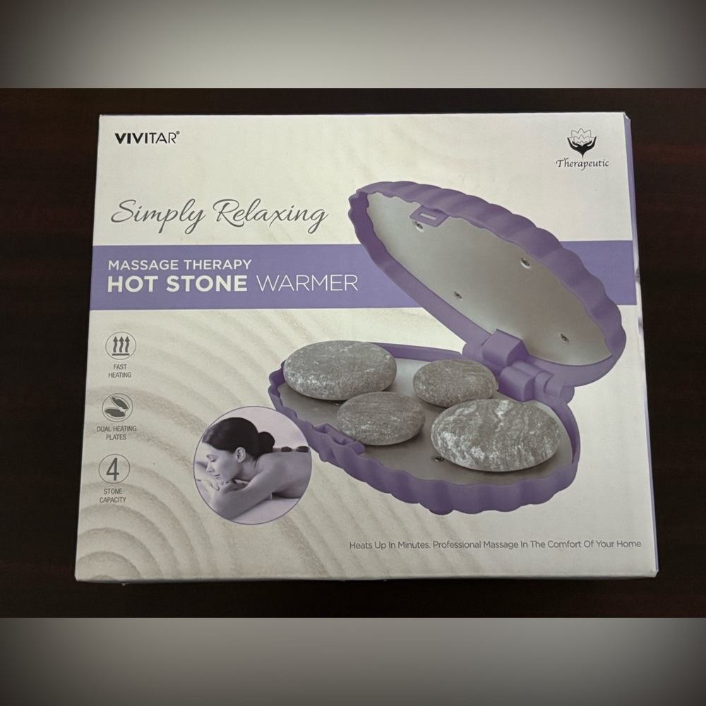 Vivitar Purple Hot Stone Warmer